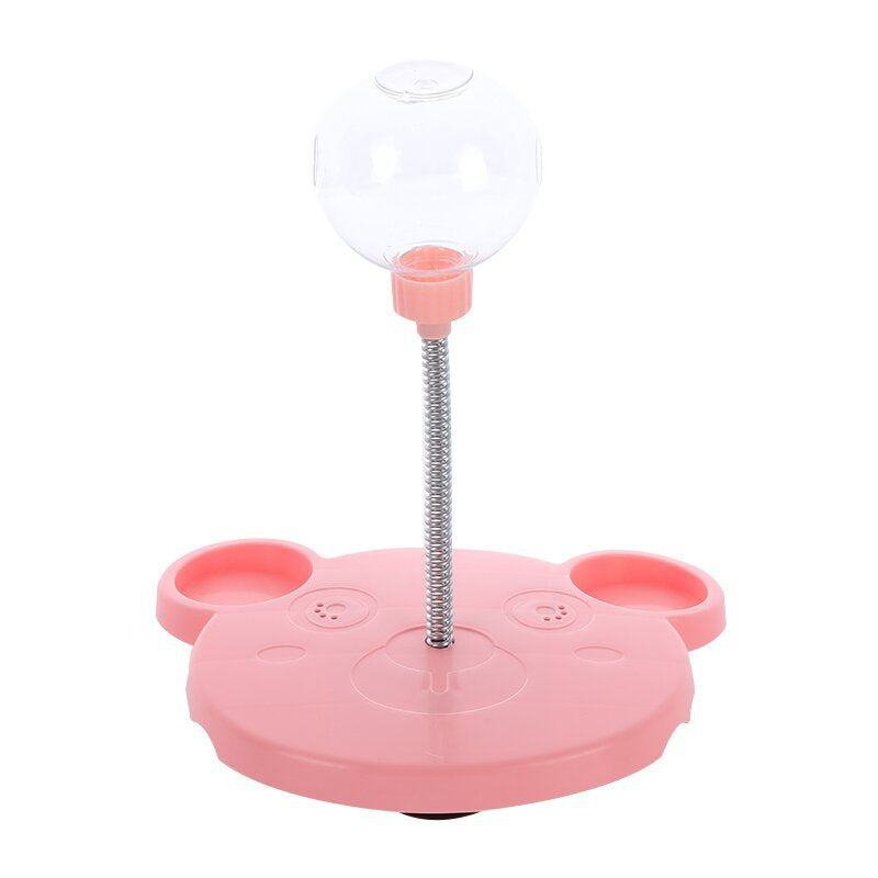 Pet Feeder Cat Toy Pets Leaking Food Ball Self-playing Tumbler