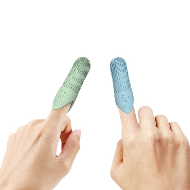 360 Angle Pet Finger Toothbrush For Small Medium And Large Dogs