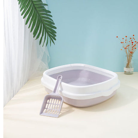 Large Cat Litter Box Detachable Anti-splashing Pet Supplies