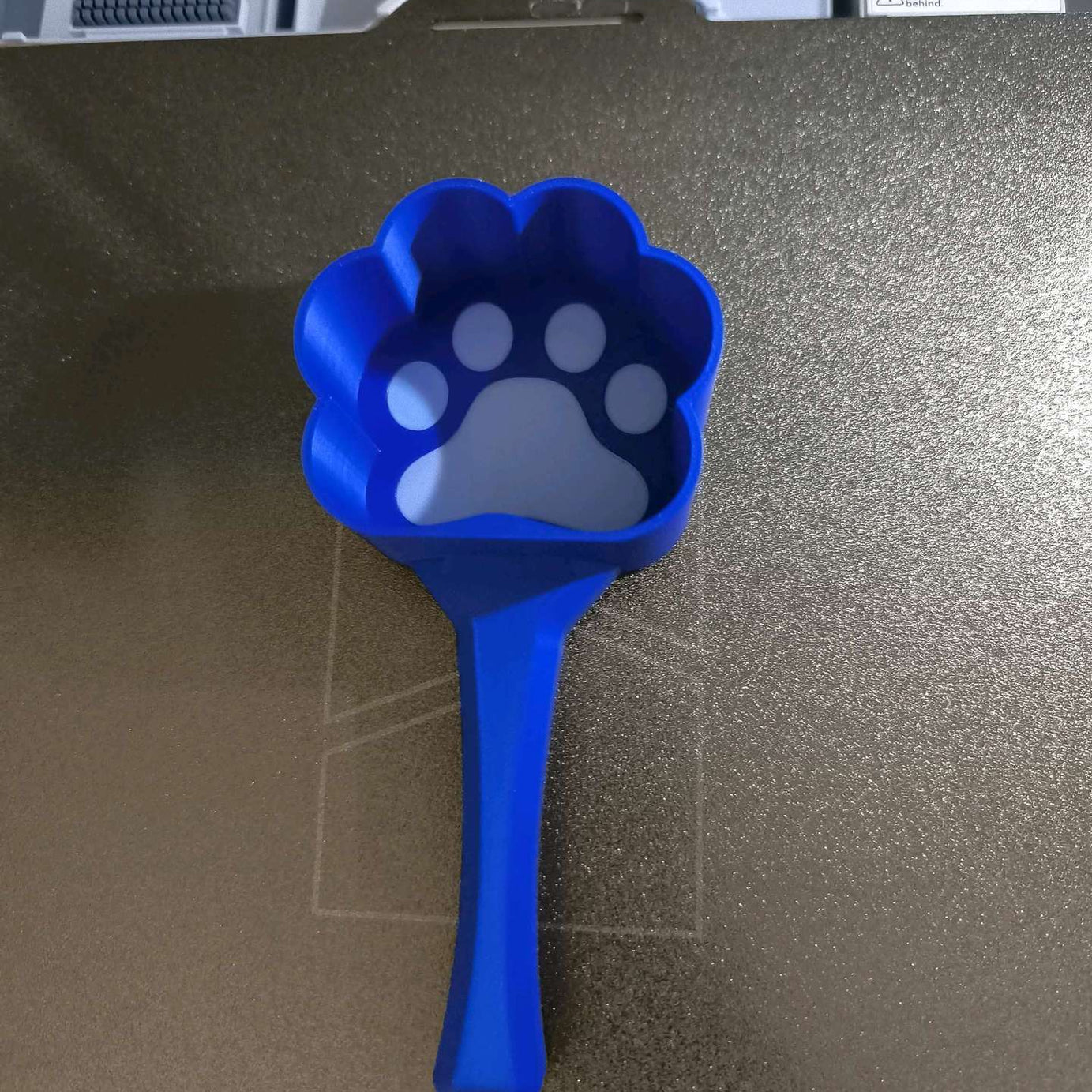 Cute Cat Paw Spoon Pet Dog Food Scoop Multi-color Options